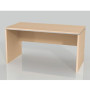 Bureau Pieds Panneaux 140x68cm Chêne Clair