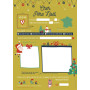 Set de correspondance Noël, 6 feuilles A4 100g + 6 enveloppes C5 + stickers