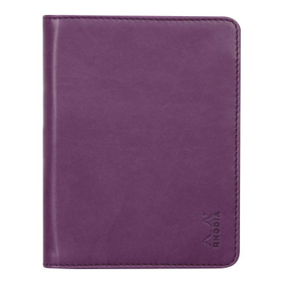 Rhodiarama livret porte-bloc N°12 VIOLET pour bloc/carnet B7