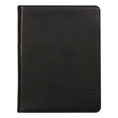 Rhodiarama livret porte-bloc N°13 NOIR pour bloc/carnet A6