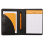 Rhodiarama livret porte-bloc N°13 NOIR pour bloc/carnet A6