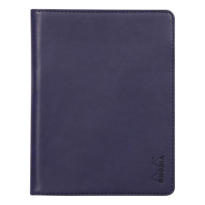 Rhodiarama livret porte-bloc N°13 BLEU NUIT pour bloc/carnet A6