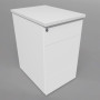 CAISSON HB METAL 4T PLT P80 L43,2 H73,5 CM TOP MELAMINE SO MG