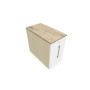 GUSTAVE CAISSON INDIVIDUEL H7 3,5 L43,2 P80 CM MELAMINE - CORPS TOP PORTE MA R3