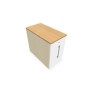 GUSTAVE CAISSON INDIVIDUEL H7 3,5 L43,2 P80 CM MELAMINE - CORPS TOP PORTE MA RI