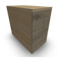 GUSTAVE CAISSON INDIVIDUEL H73,5 L43,2 P80 CM MELAMINE - CORPS TOP PORTE RI RI R