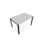 BUREAU ARIAL T RECT L120XP80EP19 PIED CARRE ARCHE FX  MG SA