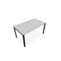 BUREAU ARIAL T RECT L140XP80EP19 PIED CARRE ARCHE FX  MG SA