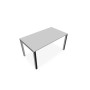 BUREAU ARIAL T RECT L140XP80EP19 PIED CARRE ARCHE FX  MG SO