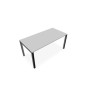 BUREAU ARIAL T RECT L160XP80EP19 PIED CARRE ARCHE FX  MG SA