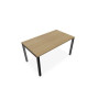 BUREAU ARIAL T RECT L140XP80EP25 PIED CARRE ARCHE FX  RI SA