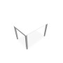 BUREAU ARIAL T RECT L120XP80 EP25 PIED CARRE ARCHE REGLABLE  MG SA