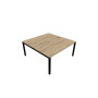 ARIAL BENCH DEP.2 PLT L160XP80 EP25MM PP OBT PIED ARCHE CARREE FX R3 SG