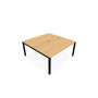 ARIAL BENCH DEP.2 PLT L160XP80 EP25MM PP OBT PIED ARCHE CARREE FX RI SG