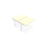 ARIAL BENCH SUI.2 PLT L120XP80 EP25MM PP OBT PIED INTERMEDIAIRE MA SO