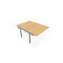 ARIAL BENCH SUI.2 PLT L120XP80 EP25MM PP OBT PIED INTERMEDIAIRE RI SA