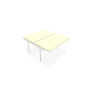 ARIAL BENCH SUI.2 PLT L140XP80 EP25MM PP OBT PIED INTERMEDIAIRE MA SO