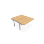 ARIAL BENCH SUI.2 PLT L140XP80 EP25MM PP OBT PIED INTERMEDIAIRE RI SA