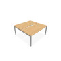 ARIAL BENCH DEP.2 PLT L160XP80 EP25MM ECHANCRE PIED ARCHE CARREE FX  RI SA