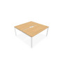ARIAL BENCH DEP.2 PLT L160XP80 EP25MM ECHANCRE PIED ARCHE CARREE FX  RI SO