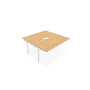 ARIAL BENCH SUI.2 PLT L160XP80 EP25MM ECHANCRE PIED INTERMEDIAIRE  RI SO