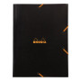 Rhodia chemise à élastiques 3 rabats BLACK 24x32cm
