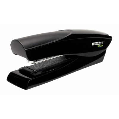 Agrafeuse de bureau Fullstrip SuperFlatClinch eco Rapid, Noir