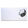 Sachet de 5 enveloppes Pollen 110x220 blanc irisé