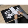 Sous-main rigid PVC 37,5x57,5cm Brooklyn