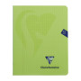 Mimesys cahier piqué polypro 16,5x21cm 72p Q.5x5 + marge coloris assortis