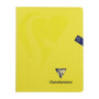 Mimesys cahier piqué polypro 16,5x21cm 72p Q.4x8 + marge coloris assortis