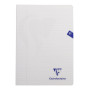 Mimesys cahier piqué polypro 21x29,7cm 80p ligné + marge coloris assortis
