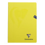 Mimesys cahier piqué polypro 21x29,7cm 80p ligné + marge coloris assortis