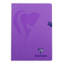 Mimesys cahier piqué polypro 21x29,7cm 80p Q.4x8 + marge coloris assortis