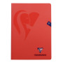 Mimesys cahier piqué polypro 21x29,7cm 80p Q.4x8 + marge coloris assortis