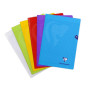 Mimesys cahier piqué polypro 21x29,7cm 96p séyès coloris assortis