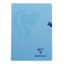 Mimesys cahier piqué polypro 21x29,7cm 96p Q.4x4 + marge coloris assortis