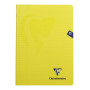 Mimesys cahier piqué polypro 21x29,7cm 96p ligné + marge coloris assortis