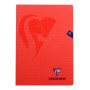 Mimesys cahier piqué polypro 21x29,7cm 80p Q.10x10 + marge coloris assortis