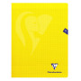 Mimesys cahier piqué polypro 24x32cm 96p séyès coloris assortis