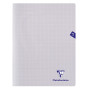 Mimesys cahier piqué polypro 24x32cm 96p Q.5x5 coloris assortis