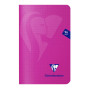 Mimesys carnet piqué polypro 11x17cm 96p Q.5x5 coloris assortis