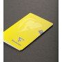 Mimesys carnet piqué polypro 11x17cm 48p ligné coloris assortis