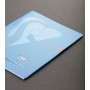 Mimesys cahier piqué polypro 17x22cm 48p ligné + marge coloris assortis