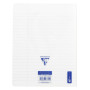 Mimesys cahier piqué polypro 17x22cm 48p ligné + marge coloris assortis
