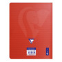 Mimesys cahier piqué polypro 17x22cm 48p ligné + marge coloris assortis