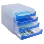 BIG-BOX Chromaline cristal/bleu royal tr