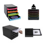 BIG-BOX Aquarel noir/pastel glossy