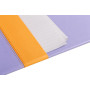 Rhodiarama sous-main rigide simili cuir italien IRIS 60x40cm