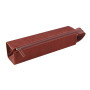 Rhodiarama trousse plumier NACARAT simili cuir italien 23x5x5cm